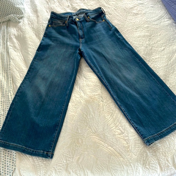 Universal Thread Denim - Universal Thread Highest Rise Wide Leg Crop